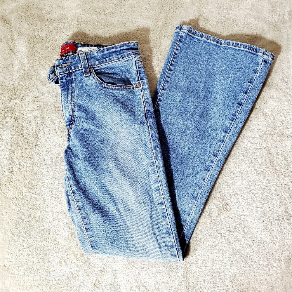 Levi's Low Flare 519 Stretch Bellbottom Jeans
